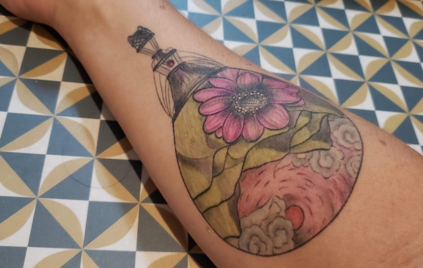 Tatuagem colorida