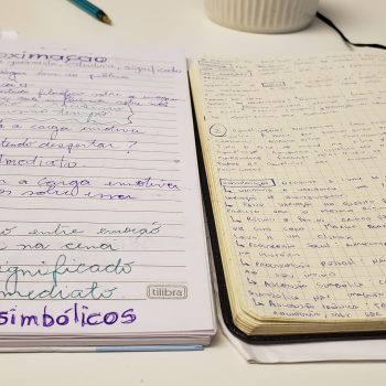 Pensar e anotar é solitário